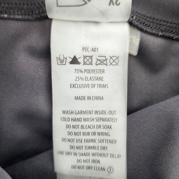 P.E NATION High Rise The Backboard Legging Black/Sky/White Size XS - Picture 5 of 7